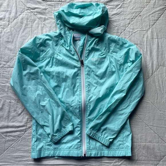 Columbia Teal Lightweight Jacket - Picture 1 of 4